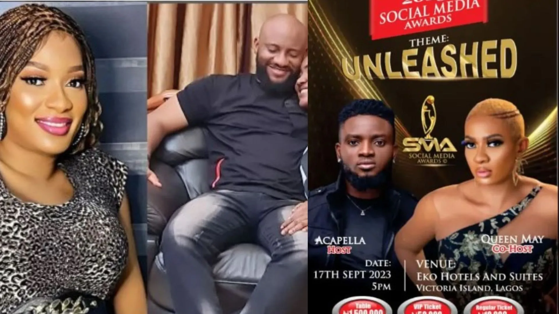 Fans excited as May Edochie landed a new hosting event amid marriage crisis with Yul