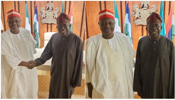 Kwankwaso visits Tinubu again in Abuja amidst rumors of forming a merger