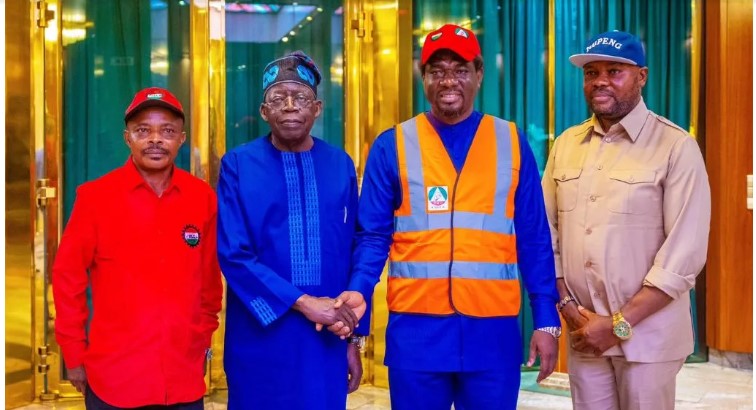 Labour suspends nationwide strike after meeting Tinubu in Abuja