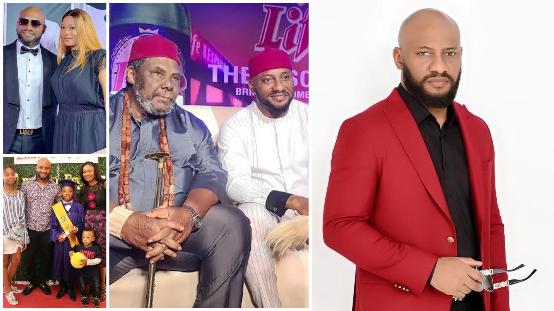He’s moving mad – Reactions as Yul Edochie calls out his father Pete who says he doesn’t know when he picks up 2nd wife