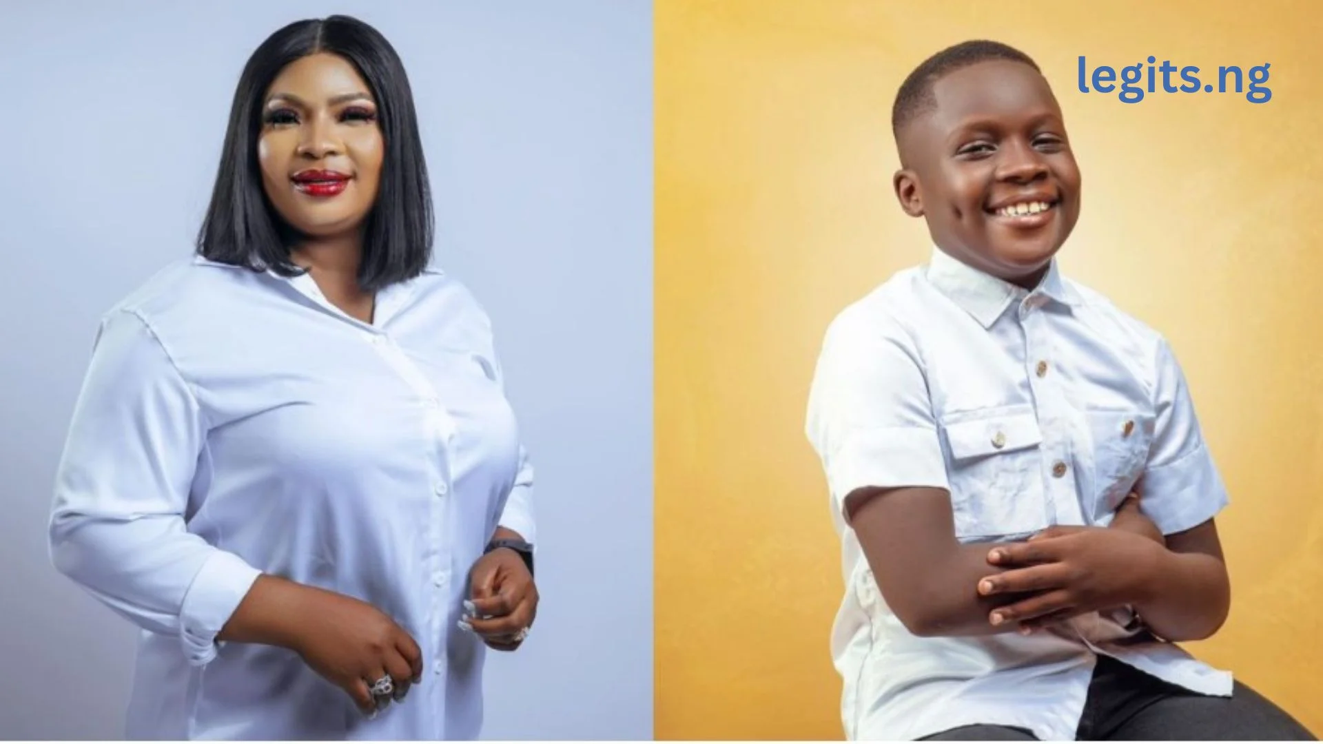Actress Laide Bakare celebrates her son as he clocks a new age